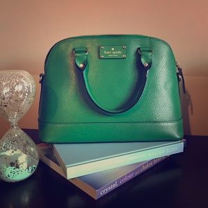 Kate Spade Small Rachelle Discontinued Kelly Green